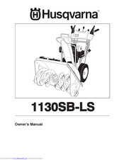 Husqvarna 1130SB-LS Owner's Manual