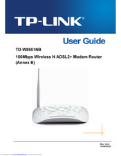 Tp Link TD-W8951NB User Manual