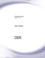 IBM Prerequisite Scanner User Manual