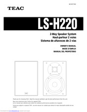 Teac LS-H220 Owner's Manual