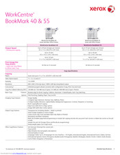 Xerox WorkCentre BookMark 55 Quick Manual
