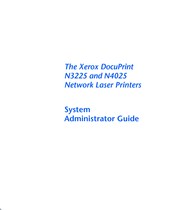 Xerox DocuPrint N3225 System Administrator Manual