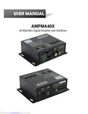 OWI AMPMA40X User Manual