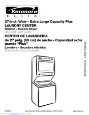 Kenmore Extra Large Capacity Plus LAUNDRY CENTER Use And Care Manual