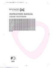 Daewoo DTA-2132MTF Instruction Manual