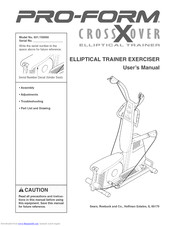Pro-Form Crossxover User Manual