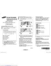 SAMSUNG CS2AS0 Owner's Instructions Manual