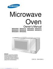 SAMSUNG MW8491G Owner's Manual