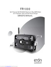 Eton FR1000 Owner's Manual