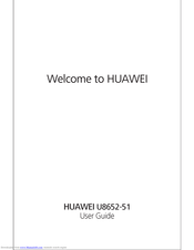 Huawei U8652-51 User Manual