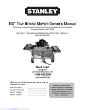 Stanley 100TS Owner's Manual