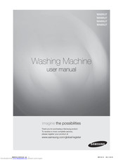 SAMSUNG WA85U7 User Manual