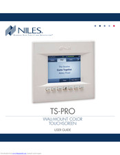 Niles TS-PRO User Manual