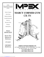 Impex MARCY CR 5 Owner's Manual