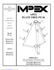 Impex APEX PT-36 Owner's Manual