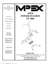 Impex TC-3001 Owner's Manual