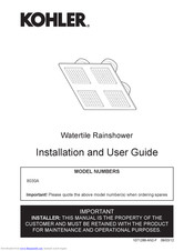 Kohler 8030A Installation And User Manual