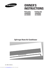 SAMSUNG AQ09NBMD Owner's Instructions Manual