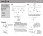 Insignia NS-SB212 Quick Setup Manual