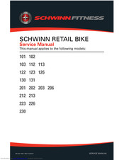 Schwinn Fitness 103 Service Manual
