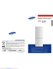 SAMSUNG RL22FC Series Owner's Instructions Manual