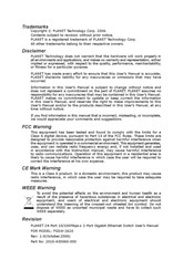 Planet FGSW-2620 User Manual