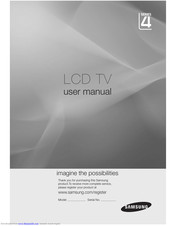 SAMSUNG LA22C480 User Manual