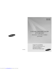 SAMSUNG MAX-DA55 User Manual
