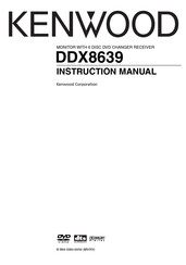 Kenwood DDX8639 Instruction Manual
