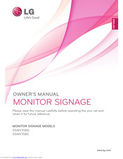 LG Centric 37LT770H Commercial Mode Setup Manual