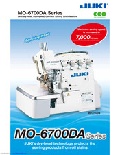 JUKI MO-6716DA Brochure & Specs