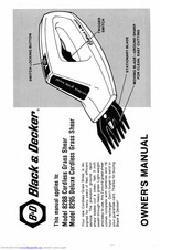 Black & Decker 8288 Owner's Manual