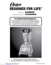 Oster Designed for Life BLENDERS User Manual