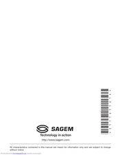 SAGEM ITD 66 User Manual