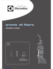Electrolux Pronto all floors Owner's Manual