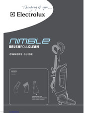Electrolux NIMBLE brushrollclean Owner's Manual