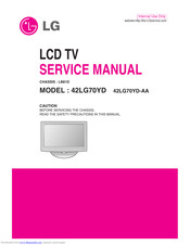 LG 42LG70YD Service Manual