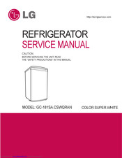 LG GC-181SA.CSWQRAN Service Manual