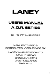 Laney A.O.R. User Manual