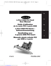 Belkin F5U006-UNV User Manual