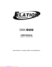 Elation DMX DUO User Manual
