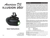 American DJ Illusion 250 User Instruction