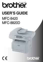 Brother MFC-8820D User Manual