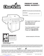 Char-Broil 463269311 Product Manual