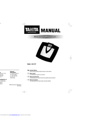Tanita BC-573 Instruction Manual