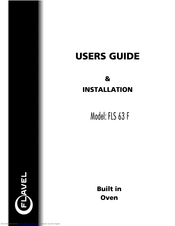 Flavel FLS 63 F Users Manual & Installation