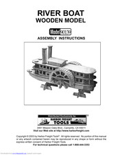 Harbor Freight Tools River Boat Assembly Instructions