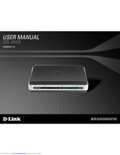 D-Link DSL-2542B User Manual