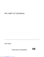 HP L1940T User Manual