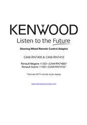 Kenwood CAW-RN7400 Manual